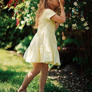 Yellow summer Zara dress